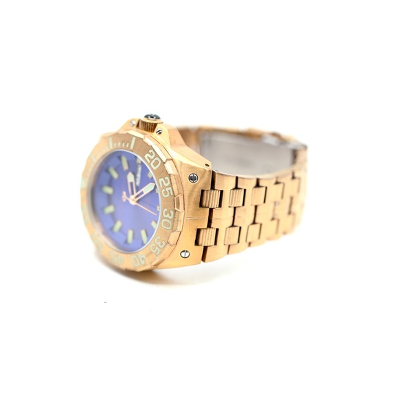 Android Watch Stainless Steel Blue Face Automatic - Picture 7 of 11